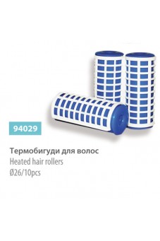 Термобигуди для волос, диаметр 26 мм (10 шт), сер.№ 94029