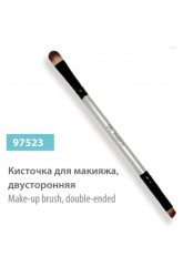 Кисточка для макияжа двусторонняя, сер.№ 97523
