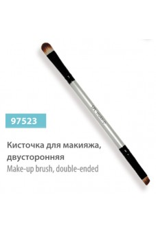 Кисточка для макияжа двусторонняя, сер.№ 97523