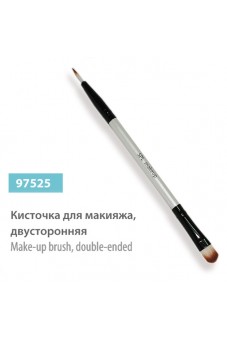 Кисточка для макияжа двусторонняя, сер.№ 97525