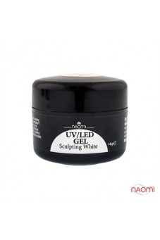 Гель Naomi UV/LED Sculpting White, 14 гр