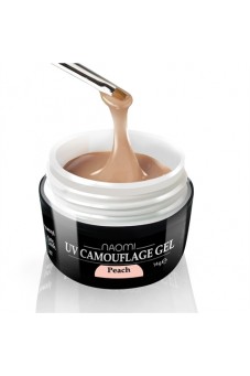 Камуфляжный Гель Naomi - UV Camouflage Gel Peach (персиковый), 28 гр
