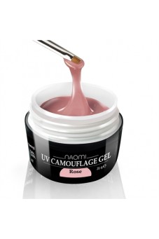 Камуфляжный Гель Naomi - UV Camouflage Rose (розовый), 28 гр