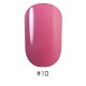 Гель-лак 010 Нежный насыщенный розовый G. La color, 10 мл