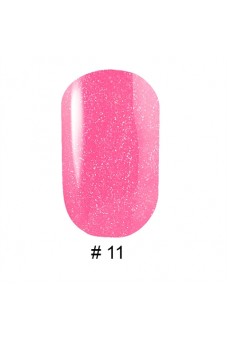 Гель-лак 011 Розовый с шиммером G. La color, 10 мл