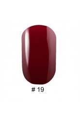 Гель-лак 019 Бордово-фиолетовый G. La color, 12 мл