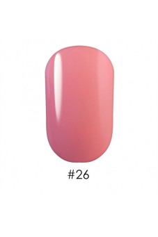 Гель-лак 026 Розово-кремовый G. La color, 10 мл