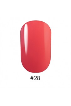 Гель-лак 028 Кораллово-розовый G. La color, 10 мл