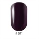 Гель-лак 057 Темно-фиолетовый G. La color, 10 мл