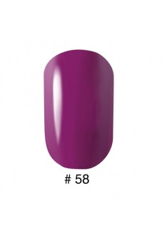 Гель-лак 058 Фиолетово-лиловый G. La color, 10 мл