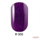 Гель-лак 068 Фиолетовый с шиммерами G. La color, 10 мл