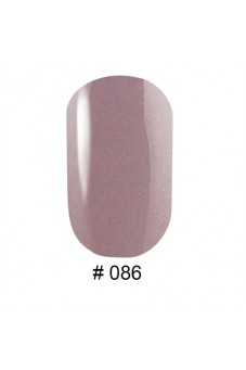 Гель-лак 086 Лилово-розовый с шиммерами G. La color, 10 мл