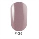 Гель-лак 086 Лилово-розовый с шиммерами G. La color, 10 мл
