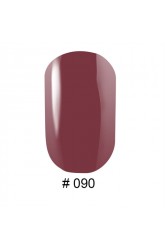 Гель-лак 090 Коричнево-малиновый G. La color, 10 мл