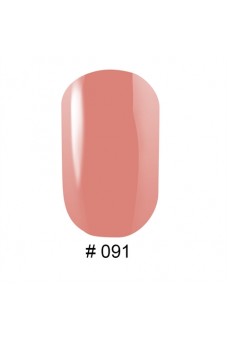 Гель-лак 091 Абрикосовый G. La color, 10 мл