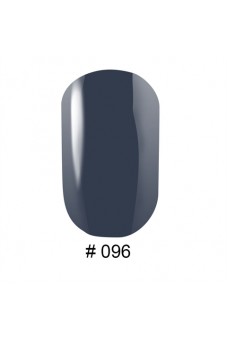 Гель-лак 096 Черно-серый G. La color, 10 мл