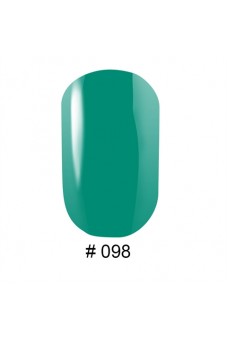 Гель-лак 098 Бирюзово-мятный G. La color, 10 мл