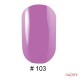 Гель-лак 103 Сиренево-розовый G. La color, 10 мл