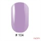 Гель-лак 104 Сиреневый G. La color, 10 мл