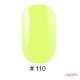 Гель-лак 110 Желто-салатовый G. La color, 10 мл