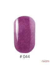 Гель-лак 044 Сиреневый полупрозрачный с шиммерами G. La color, 10 мл 