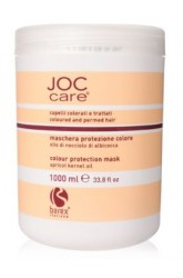 Маска для окрашенных волос с маслом абрикосовых косточек Barex Joc Care Line Apricot Kernel Oil Mask, 1000 мл