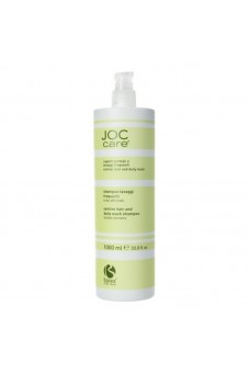 Шампунь для частого мытья чувствительной кожи головы Barex Joc Care Line Shampoo sensitive hair daily wash with Herbal Extracts, 1000  мл