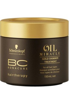 Золотая маска-блеск Schwarzkopf BC Bonacure Oil Miracle Gold Shimmer Treatment, 150 мл