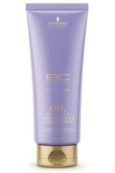 Шампунь с маслом инжира и кератина Schwarzkopf Oil Miracle BARBARY Shampoo, 200 мл