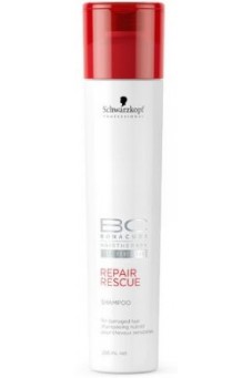 Восстанавливающий шампунь для глубокого питания Schwarzkopf BC Repair Rescue Shampoo, 250 мл