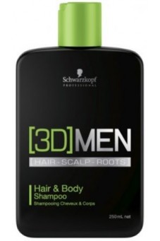 Шампунь для волос и тела 3D MENSION Hair & Body Shampoo, 250 мл