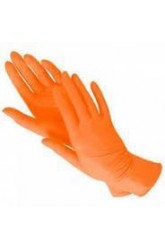 Перчатки нитриловые Polix PRO&MED Orange M 100шт