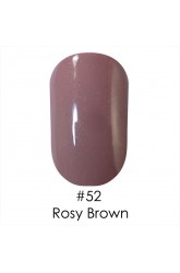 Гель лак 52 Rosy Brown Naomi 6ml