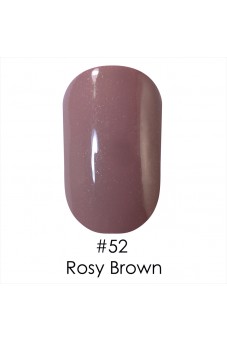 Гель лак 52 Rosy Brown Naomi 6ml
