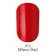 Гель лак 10 MILANO RED Naomi 6ml