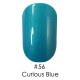 Гель лак 56 Curious Blue Naomi 6ml