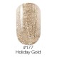 Гель лак 177 Holiday Gold Naomi 6ml