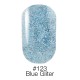 Гель лак 123 Blue Gliter Naomi 6ml