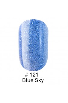 Гель лак 121 Gold Shimmer Naomi 6ml