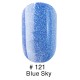 Гель лак 121 Gold Shimmer Naomi 6ml
