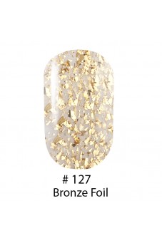Гель лак 127 Bronze Foil Naomi 6ml