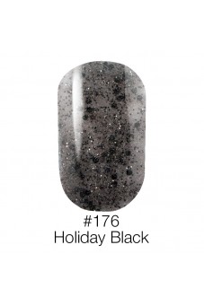 Гель лак 176 Holiday Black Naomi 6ml