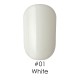 Гель лак 01 WHITE Naomi 6ml