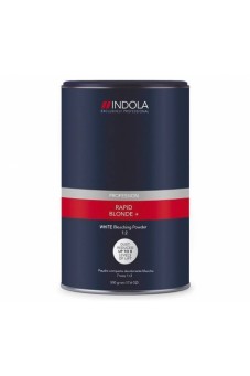 Беспылевой осветляющий порошок Indola Rapid Blond + Белый, 500 мл