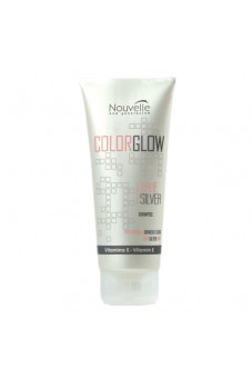 Антижелтый шампунь для седых и пепельных волос Nouvelle True Silver Shampoo, 200 мл