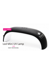 Лампа для наращивания Led mini  9 W компактная лампа с таймером